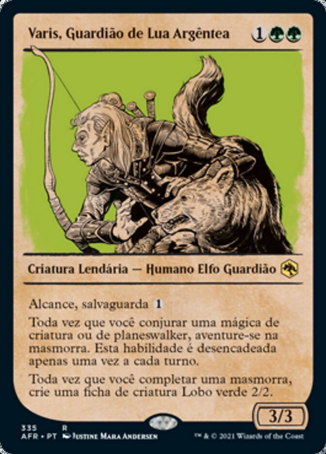 Varis, Guardião de Lua Argêntea / Varis, Silverymoon Ranger - Magic: The Gathering - MoxLand