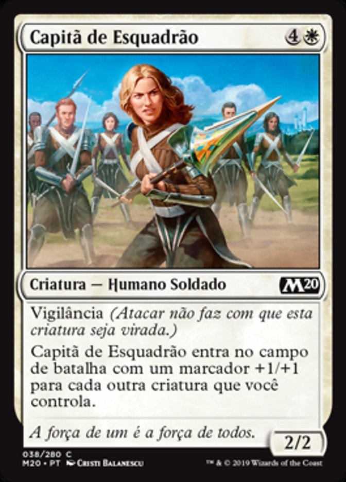 Capitã de Esquadrão / Squad Captain - Magic: The Gathering - MoxLand