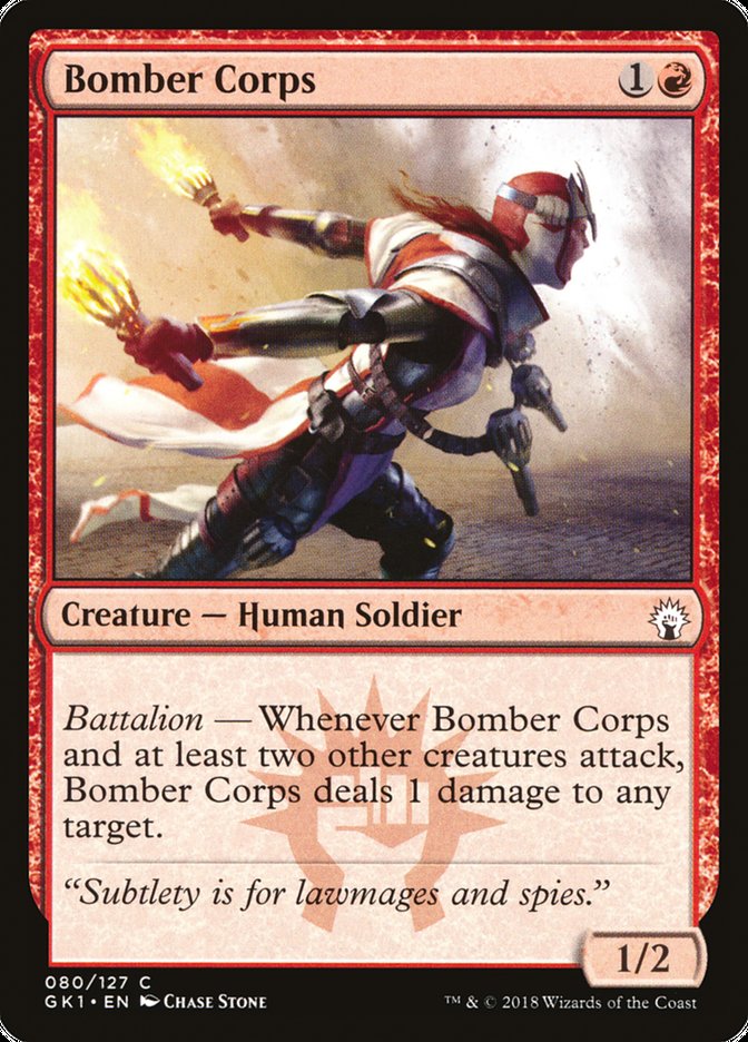 Esquadrão de Bombardeiros / Bomber Corps - Magic: The Gathering - MoxLand