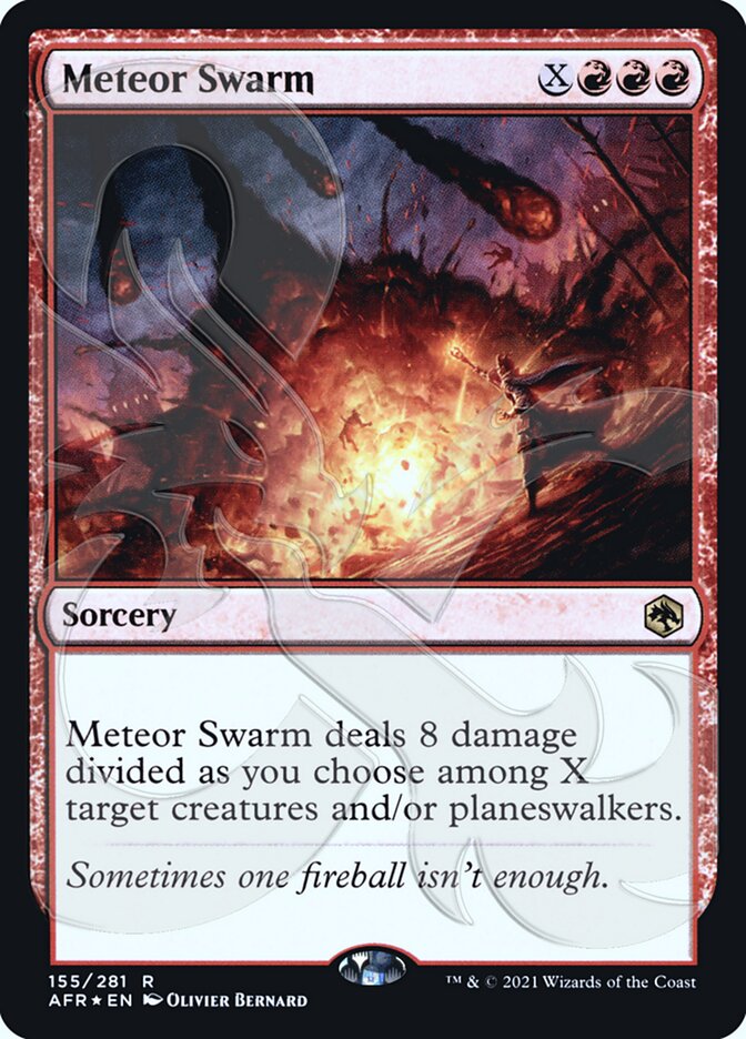 Chuva de Meteoros / Meteor Swarm - Magic: The Gathering - MoxLand