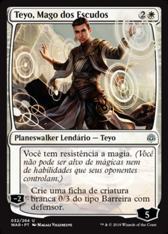 Teyo, Mago dos Escudos / Teyo, the Shieldmage - Magic: The Gathering - MoxLand