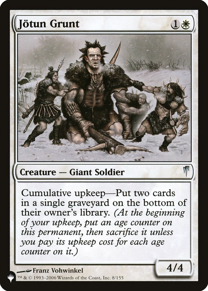 Soldado Raso Jötun / Jötun Grunt - Magic: The Gathering - MoxLand