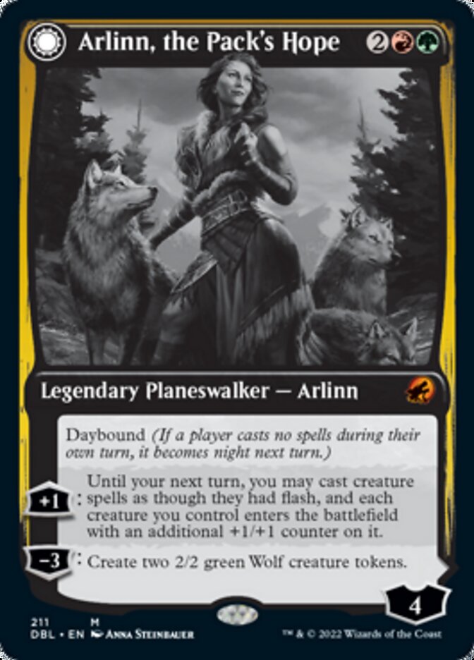 Arlinn, a Esperança da Matilha / Arlinn, the Pack's Hope - Magic: The Gathering - MoxLand