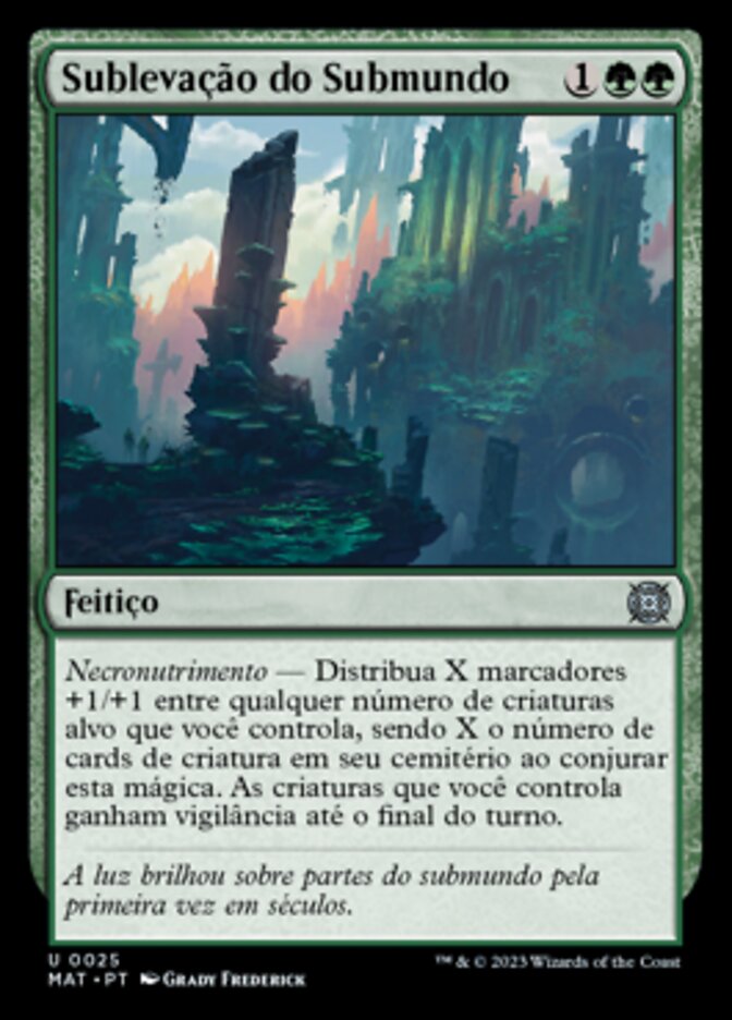 Sublevação do Submundo / Undercity Upheaval - Magic: The Gathering - MoxLand