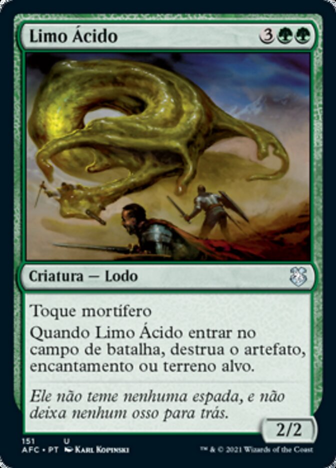 Limo Ácido / Acidic Slime - Magic: The Gathering - MoxLand