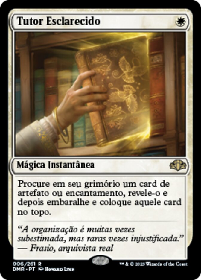 Tutor Esclarecido / Enlightened Tutor - Magic: The Gathering - MoxLand