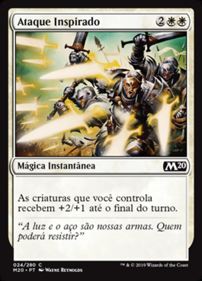 Ataque Inspirado / Inspired Charge - Magic: The Gathering - MoxLand