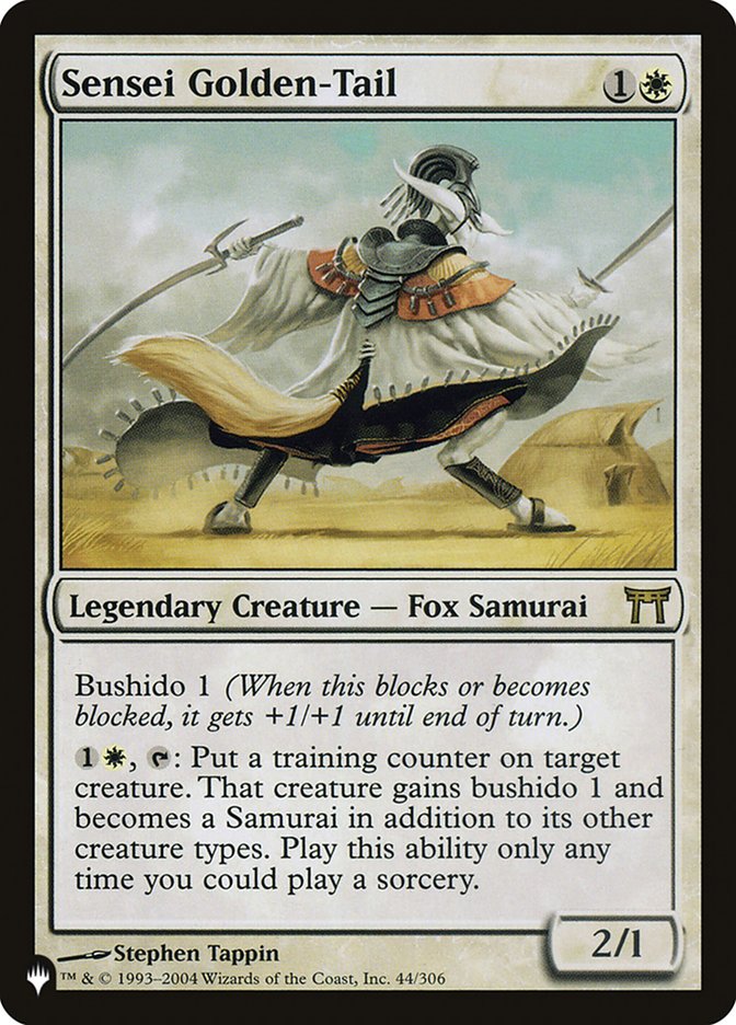 Sensei Cauda Dourada / Sensei Golden-Tail - Magic: The Gathering - MoxLand
