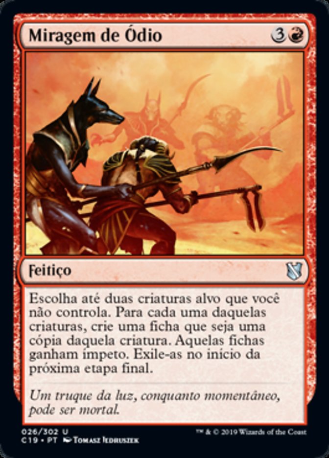 Miragem de Ódio / Hate Mirage - Magic: The Gathering - MoxLand
