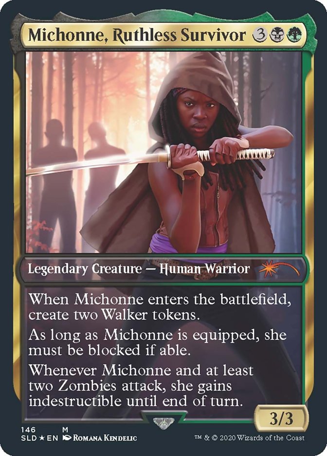 Michonne, Ruthless Survivor - Magic: The Gathering - MoxLand