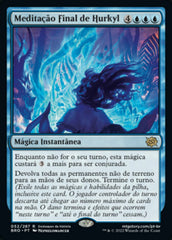 Meditação Final de Hurkyl / Hurkyl's Final Meditation - Magic: The Gathering - MoxLand