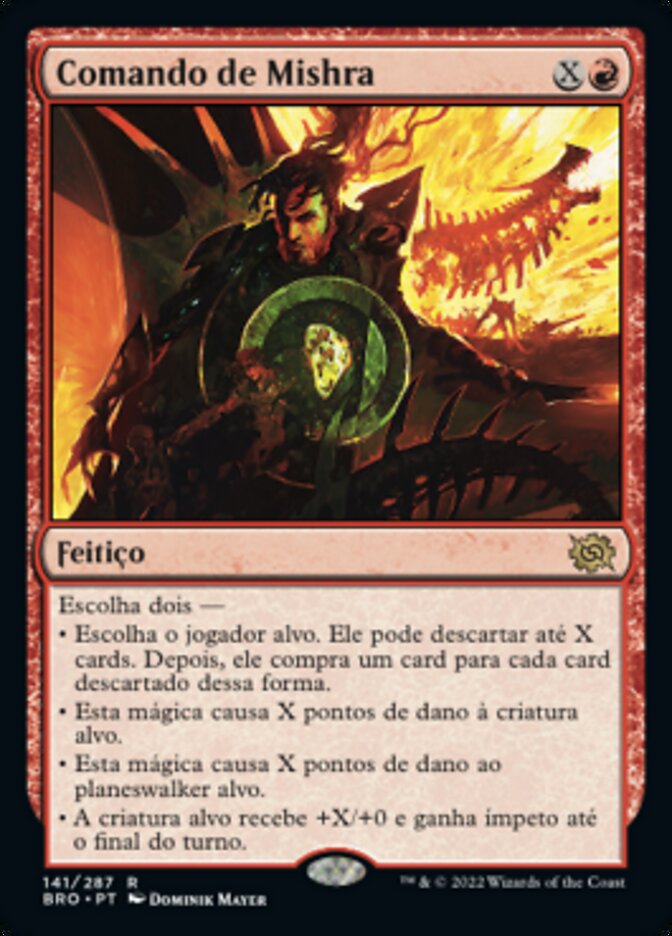 Comando de Mishra / Mishra's Command - Magic: The Gathering - MoxLand