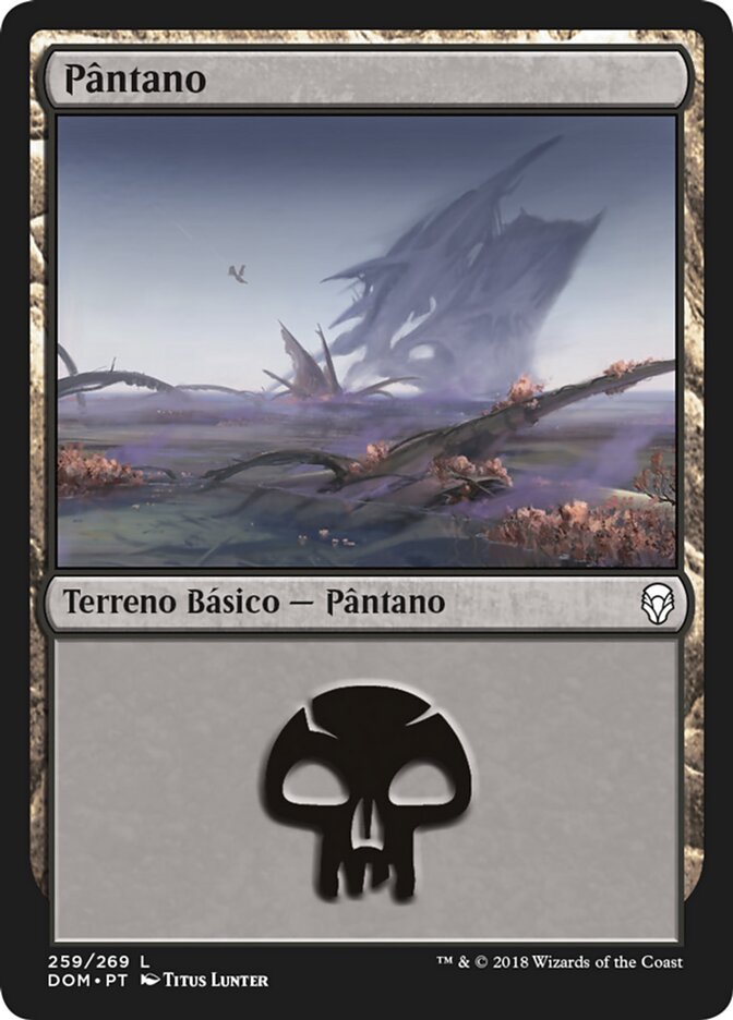 Pântano / Swamp - Magic: The Gathering - MoxLand