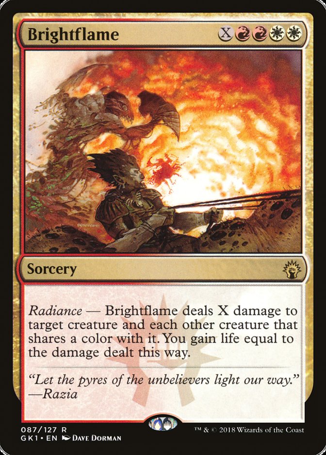 Chama de Luz / Brightflame - Magic: The Gathering - MoxLand