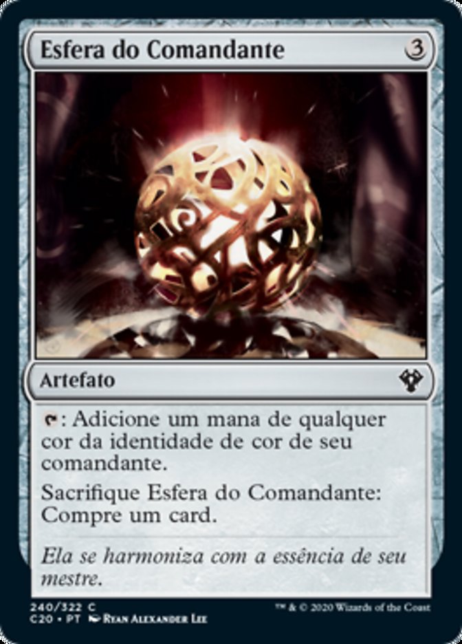 Esfera do Comandante / Commander's Sphere - Magic: The Gathering - MoxLand