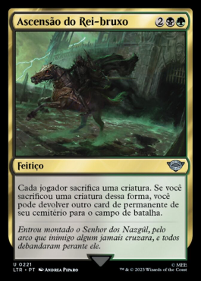 Ascensão do Rei-bruxo / Rise of the Witch-king - Magic: The Gathering - MoxLand