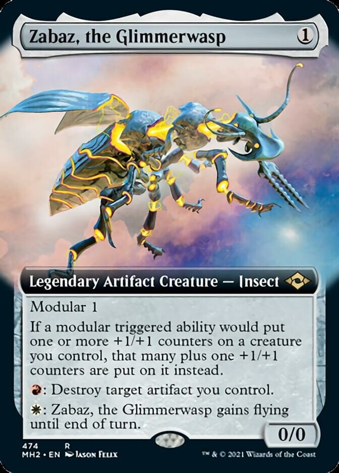 Zabaz, a Vespa Tremeluzente / Zabaz, the Glimmerwasp - Magic: The Gathering - MoxLand