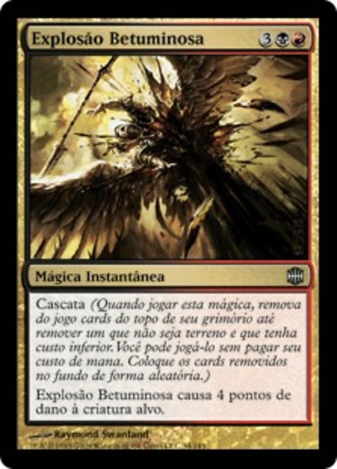 Explosão Betuminosa / Bituminous Blast - Magic: The Gathering - MoxLand