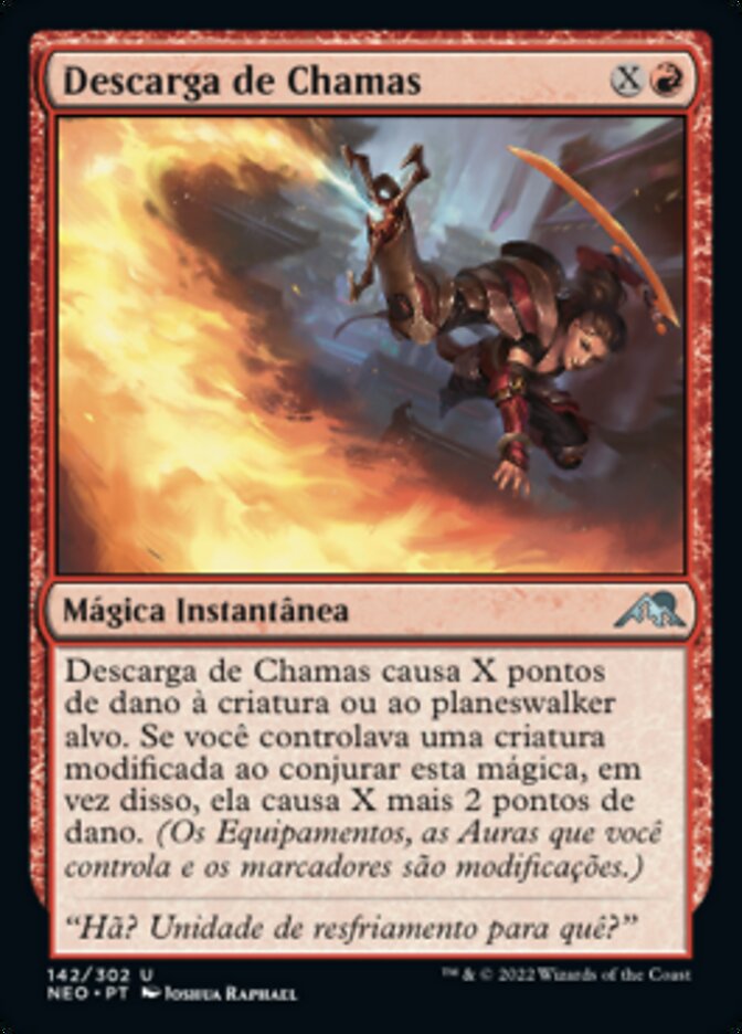 Descarga de Chamas / Flame Discharge - Magic: The Gathering - MoxLand