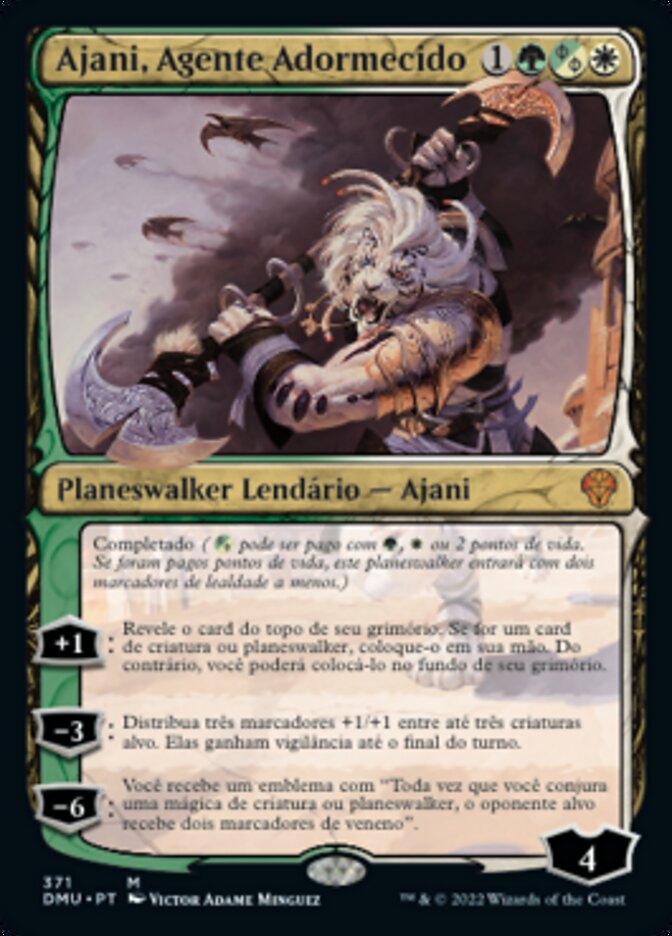 Ajani, Agente Adormecido / Ajani, Sleeper Agent - Magic: The Gathering - MoxLand