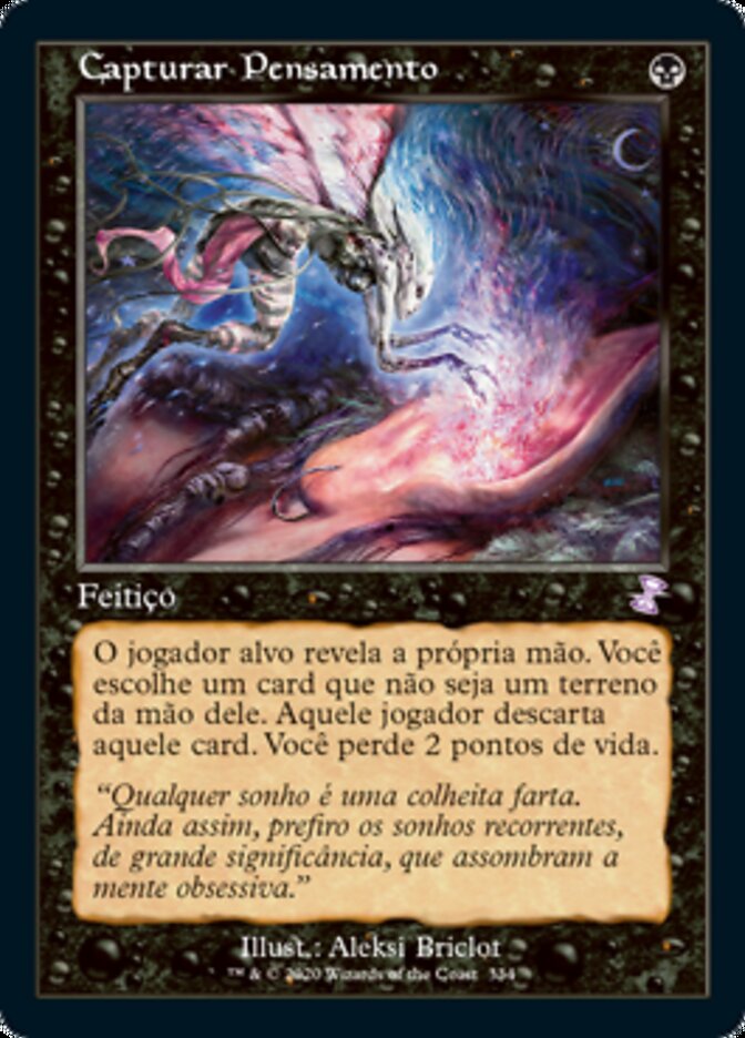 Capturar Pensamento / Thoughtseize - Magic: The Gathering - MoxLand