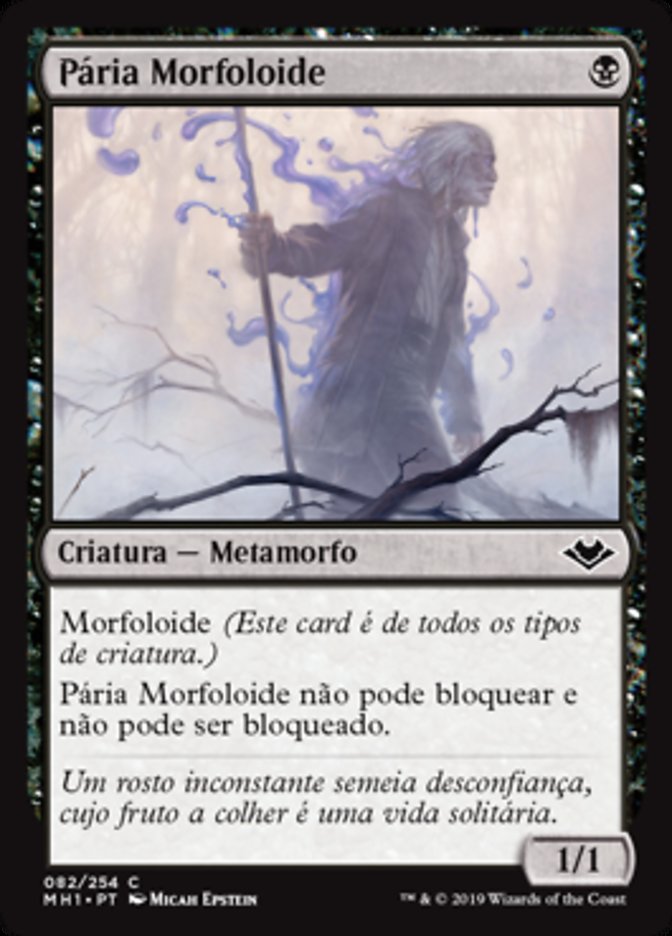 Pária Morfoloide / Changeling Outcast - Magic: The Gathering - MoxLand