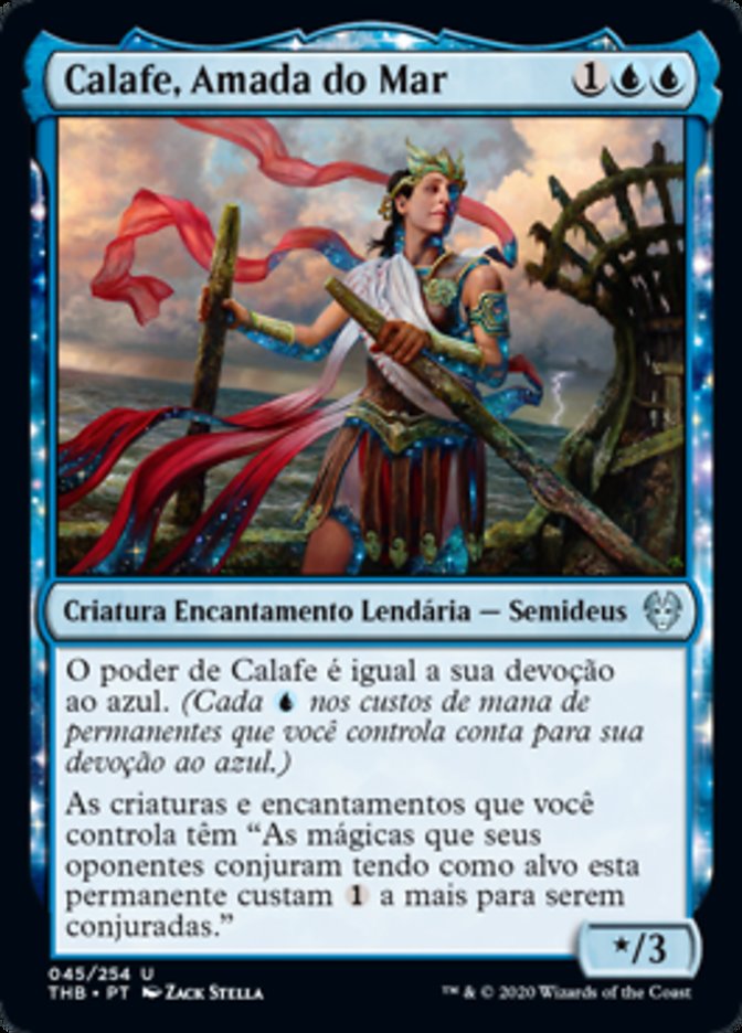Calafe, Amada do Mar / Callaphe, Beloved of the Sea - Magic: The Gathering - MoxLand