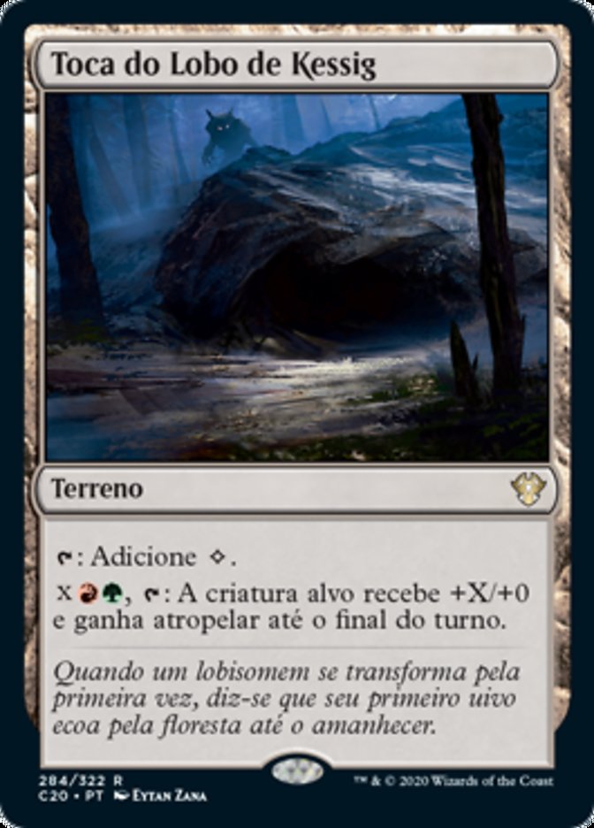 Toca do Lobo de Kessig / Kessig Wolf Run - Magic: The Gathering - MoxLand