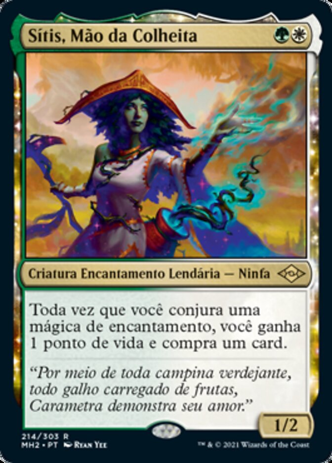 Sítis, Mão da Colheita / Sythis, Harvest's Hand - Magic: The Gathering - MoxLand