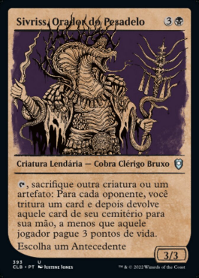 Sivriss, Orador do Pesadelo / Sivriss, Nightmare Speaker - Magic: The Gathering - MoxLand