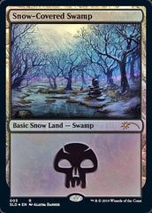 Pântano da Neve / Snow-Covered Swamp - Magic: The Gathering - MoxLand
