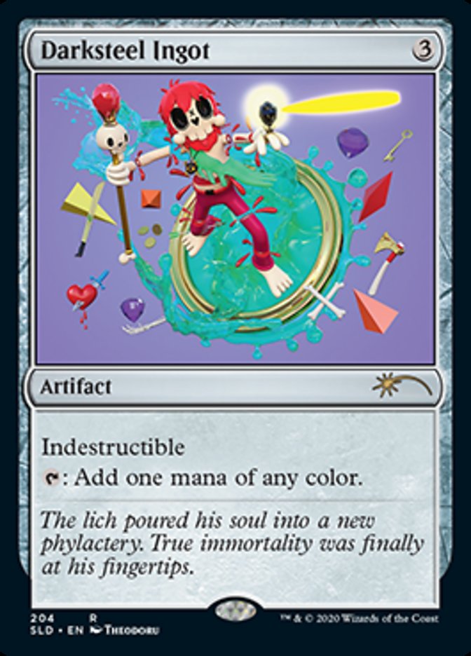 Lingote de Aço Negro / Darksteel Ingot - Magic: The Gathering - MoxLand