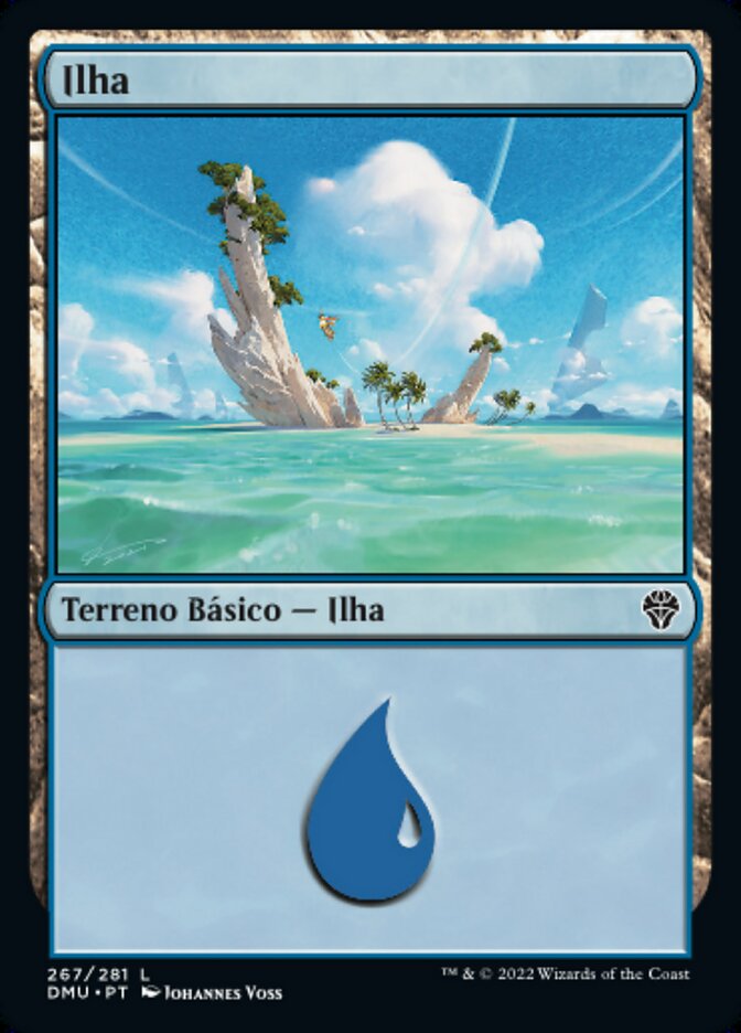 Ilha / Island - Magic: The Gathering - MoxLand