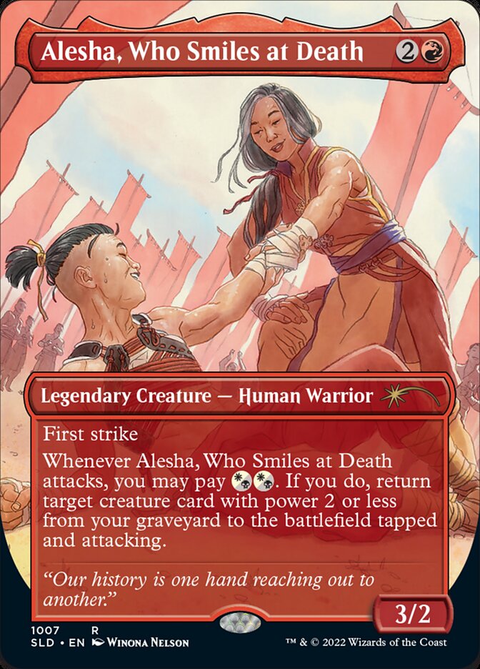 Alesha, a Que Sorri Para a Morte / Alesha, Who Smiles at Death - Magic: The Gathering - MoxLand