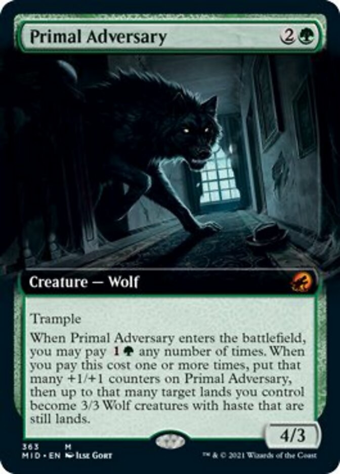 Adversário Primal / Primal Adversary - Magic: The Gathering - MoxLand