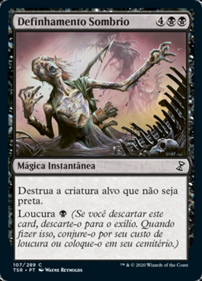 Definhamento Sombrio / Dark Withering - Magic: The Gathering - MoxLand