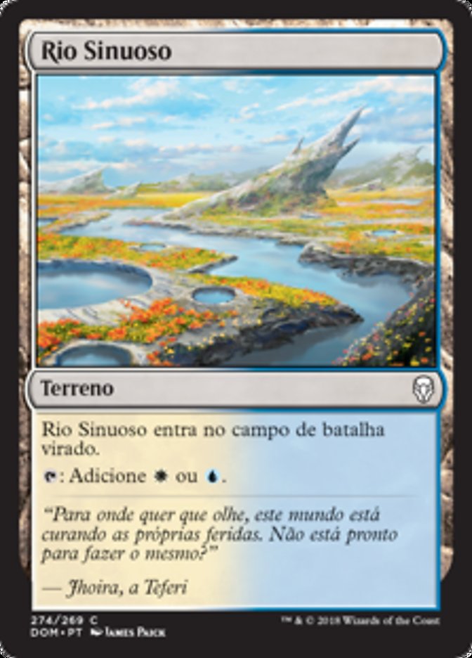 Rio Sinuoso / Meandering River - Magic: The Gathering - MoxLand