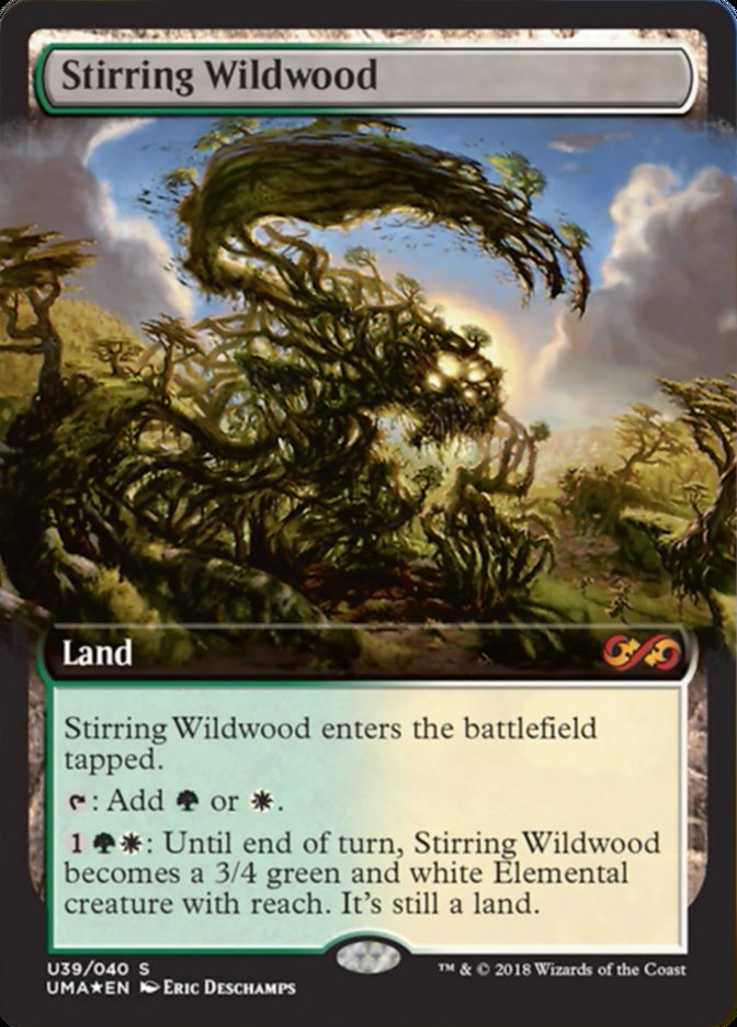 Bosque Selvagem Andarilho / Stirring Wildwood - Magic: The Gathering - MoxLand