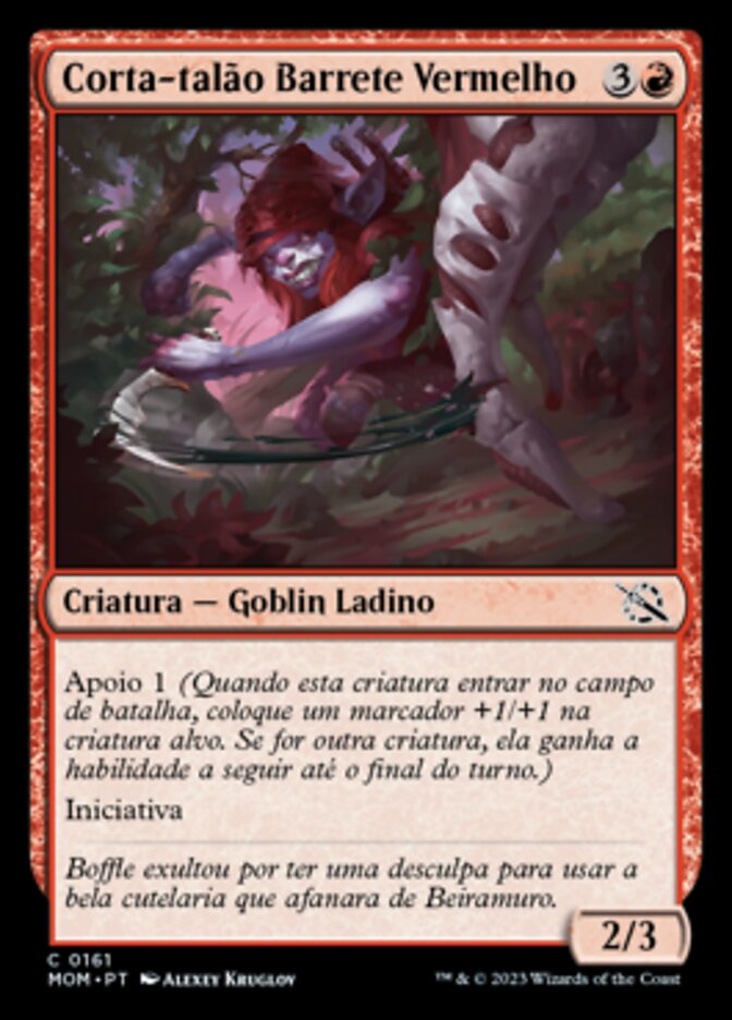 Corta-talão Barrete Vermelho / Redcap Heelslasher - Magic: The Gathering - MoxLand