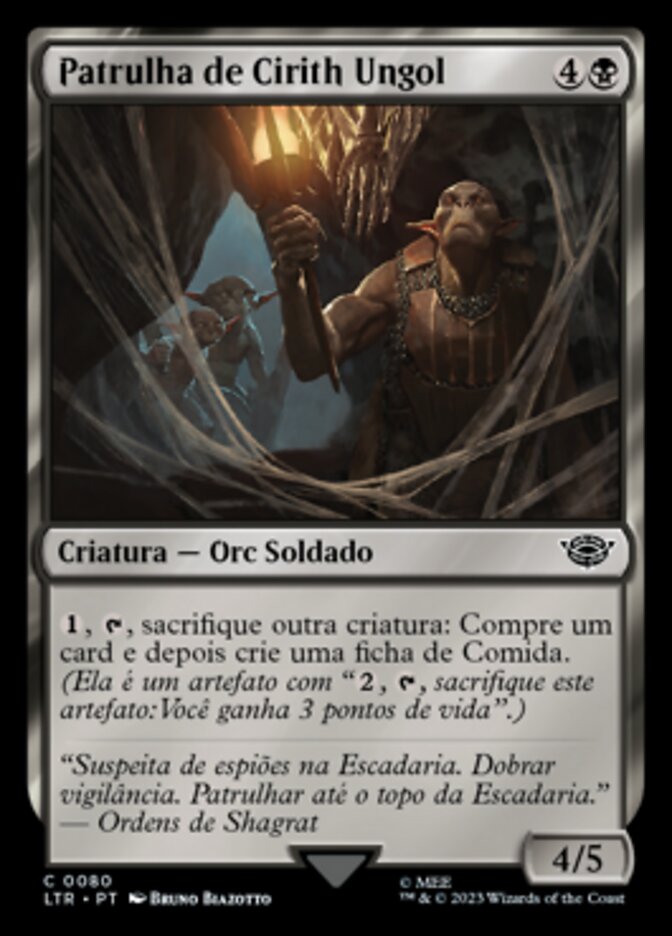 Patrulha de Cirith Ungol / Cirith Ungol Patrol - Magic: The Gathering - MoxLand