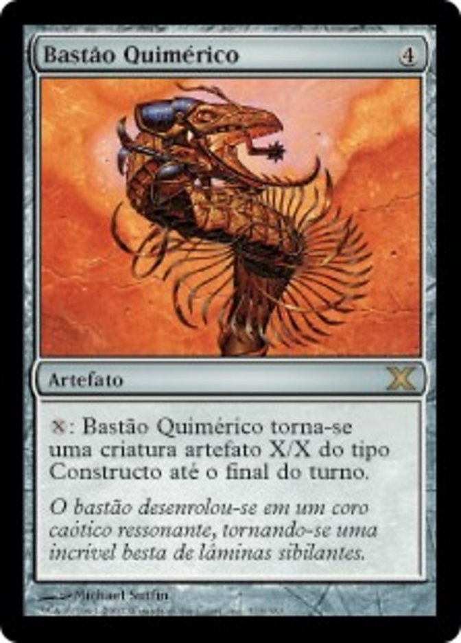 Bastão Quimérico / Chimeric Staff - Magic: The Gathering - MoxLand