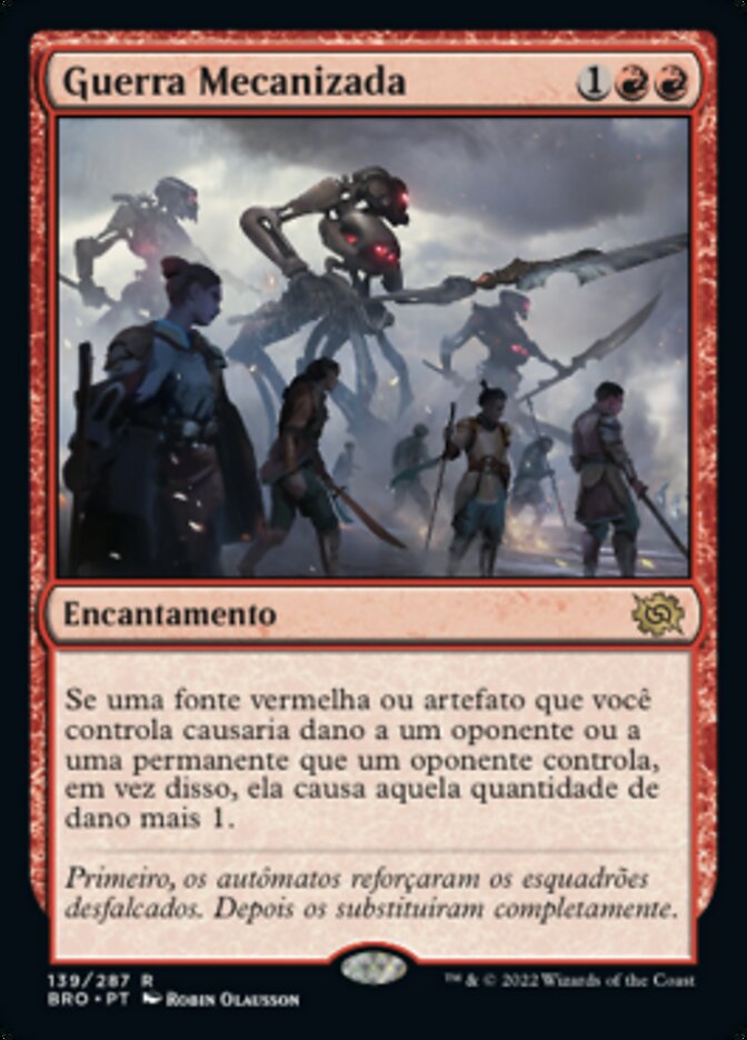 Guerra Mecanizada / Mechanized Warfare - Magic: The Gathering - MoxLand