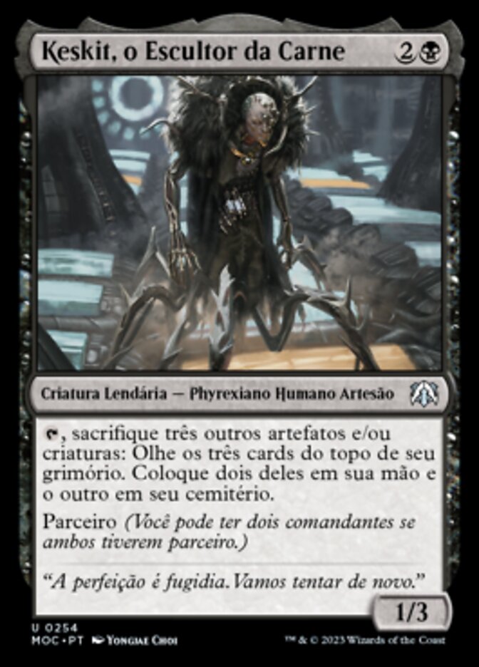 Keskit, o Escultor da Carne / Keskit, the Flesh Sculptor - Magic: The Gathering - MoxLand