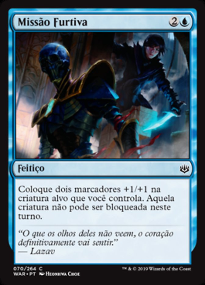 Missão Furtiva / Stealth Mission - Magic: The Gathering - MoxLand