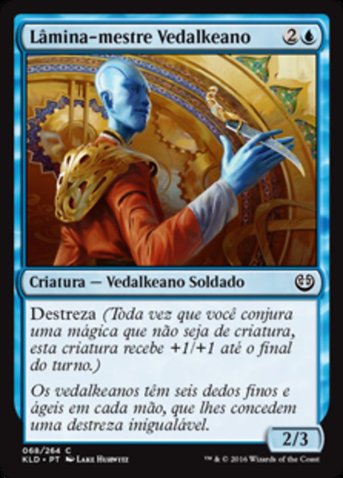 Lâmina-mestre Vedalkeano / Vedalken Blademaster - Magic: The Gathering - MoxLand