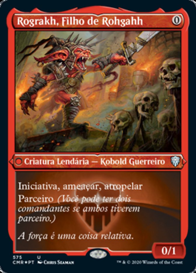 Rograkh, Filho de Rohgahh / Rograkh, Son of Rohgahh - Magic: The Gathering - MoxLand
