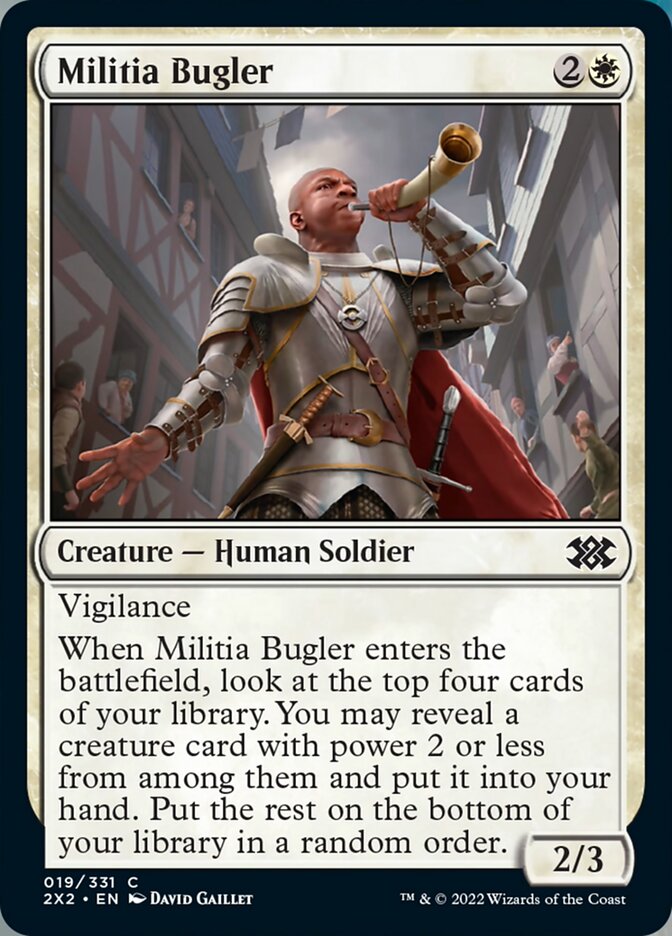 Corneteiro da Milícia / Militia Bugler - Magic: The Gathering - MoxLand