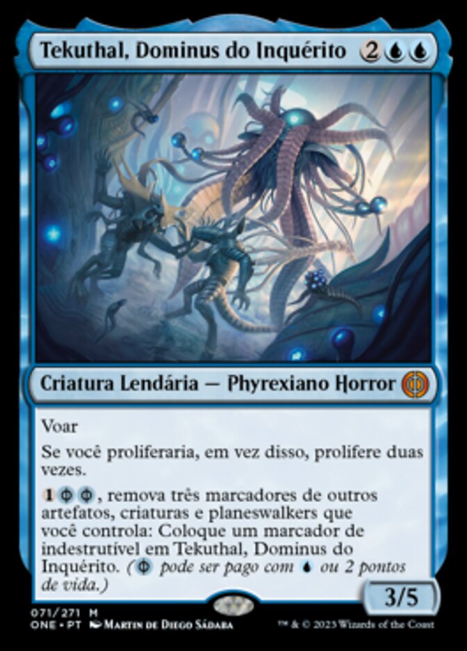 Tekuthal, Dominus do Inquérito / Tekuthal, Inquiry Dominus - Magic: The Gathering - MoxLand