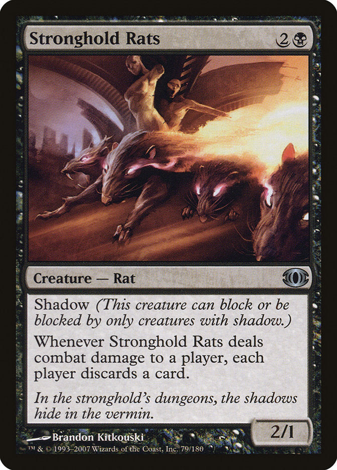 Ratos da Fortaleza / Stronghold Rats - Magic: The Gathering - MoxLand