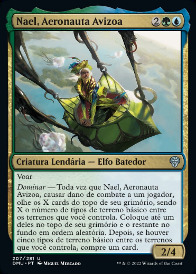 Nael, Aeronauta Avizoa / Nael, Avizoa Aeronaut - Magic: The Gathering - MoxLand